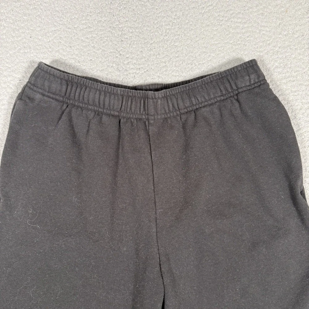The North Face Shorts Mens Small Black Sweatshorts Elastic Waist Drawstring Logo